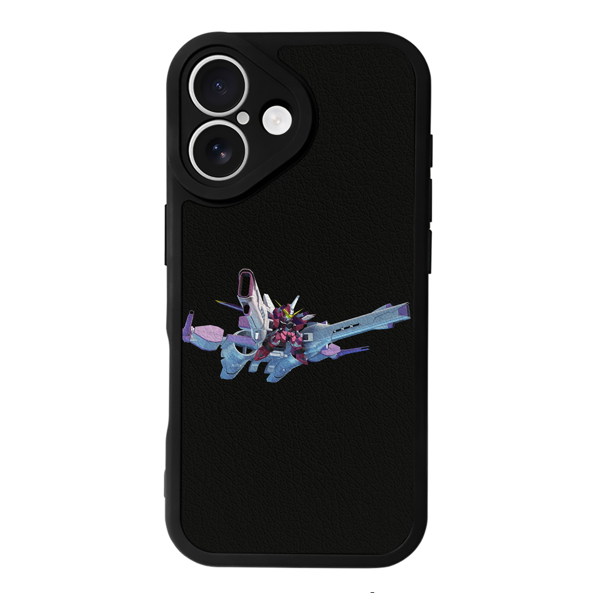 （画像用） 機動戦士ガンダム Mobile Suit Gundam 【iPhone 16シリーズ対応】シリコンスマホケース（レザー調） 材質：シリコン